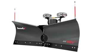 ON SALE New SnowEx 9.5 SS HDV Model, V-plow Flare Top, Trip edge Stainless Steel V-Plow, Automatixx Attachment System